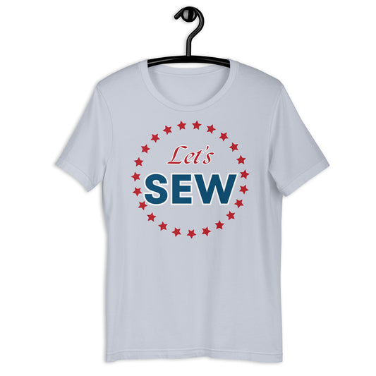 Let's Sew Politics Inspired Unisex t-shirt